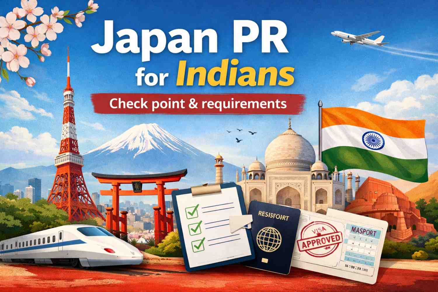 Japan PR for Indians – Check points & requirements