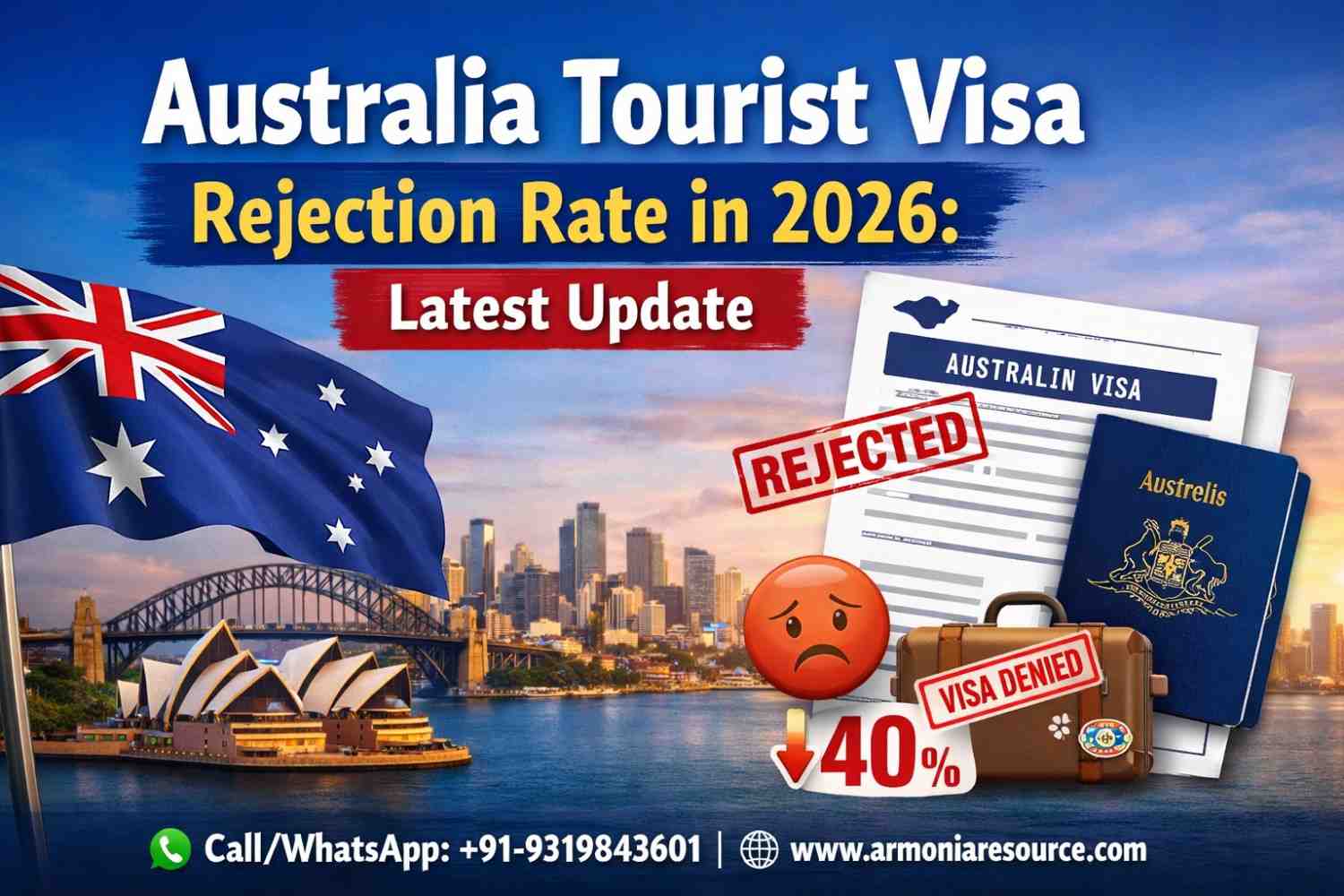Australia-Tourist-Visa-Rejection-Rate
