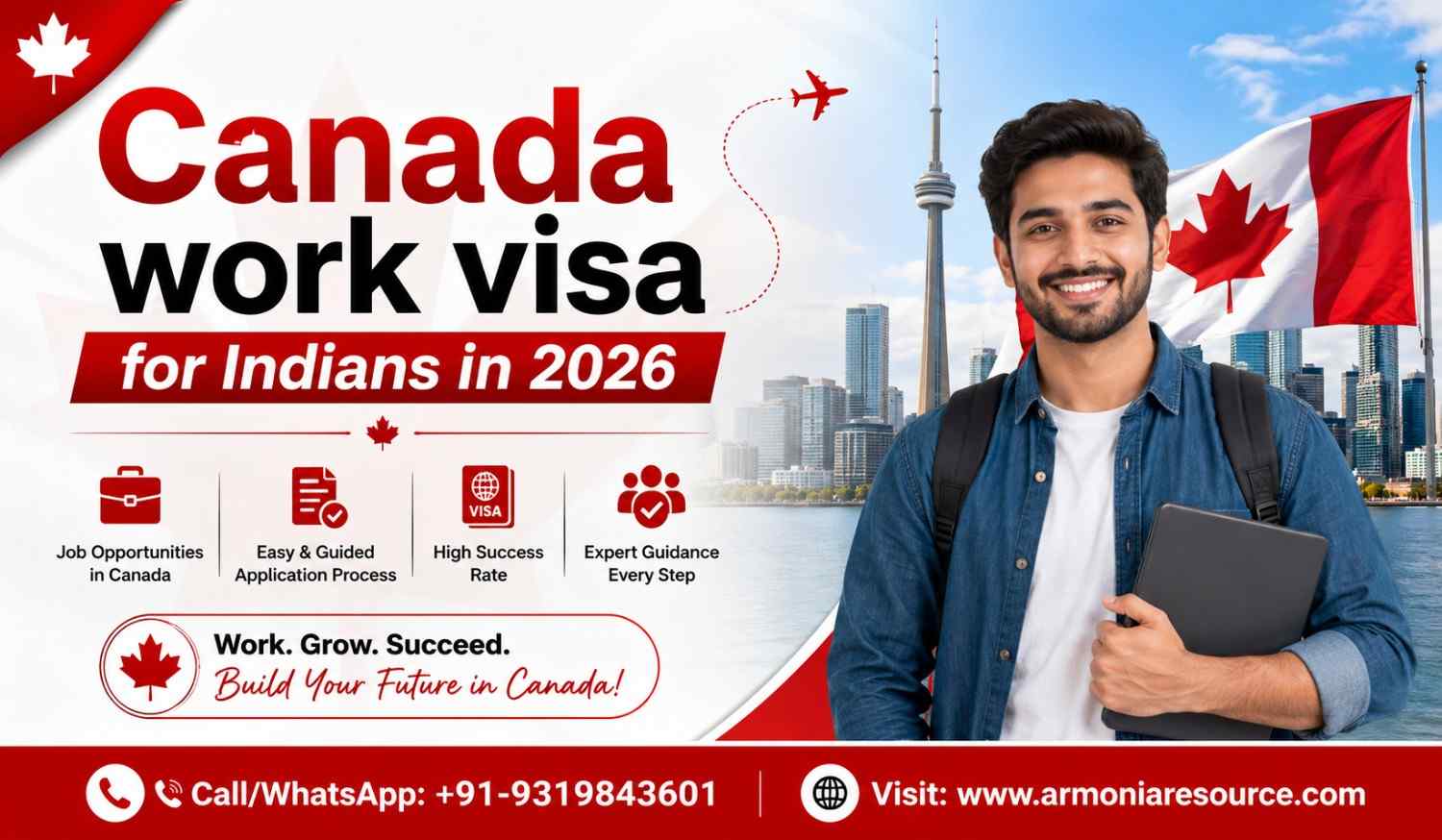 Canada work visa for Indians in 2026